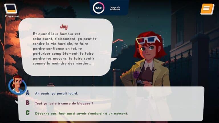 Un jeu sérieux pédagogique pour comprendre les impacts du sexisme au travail.